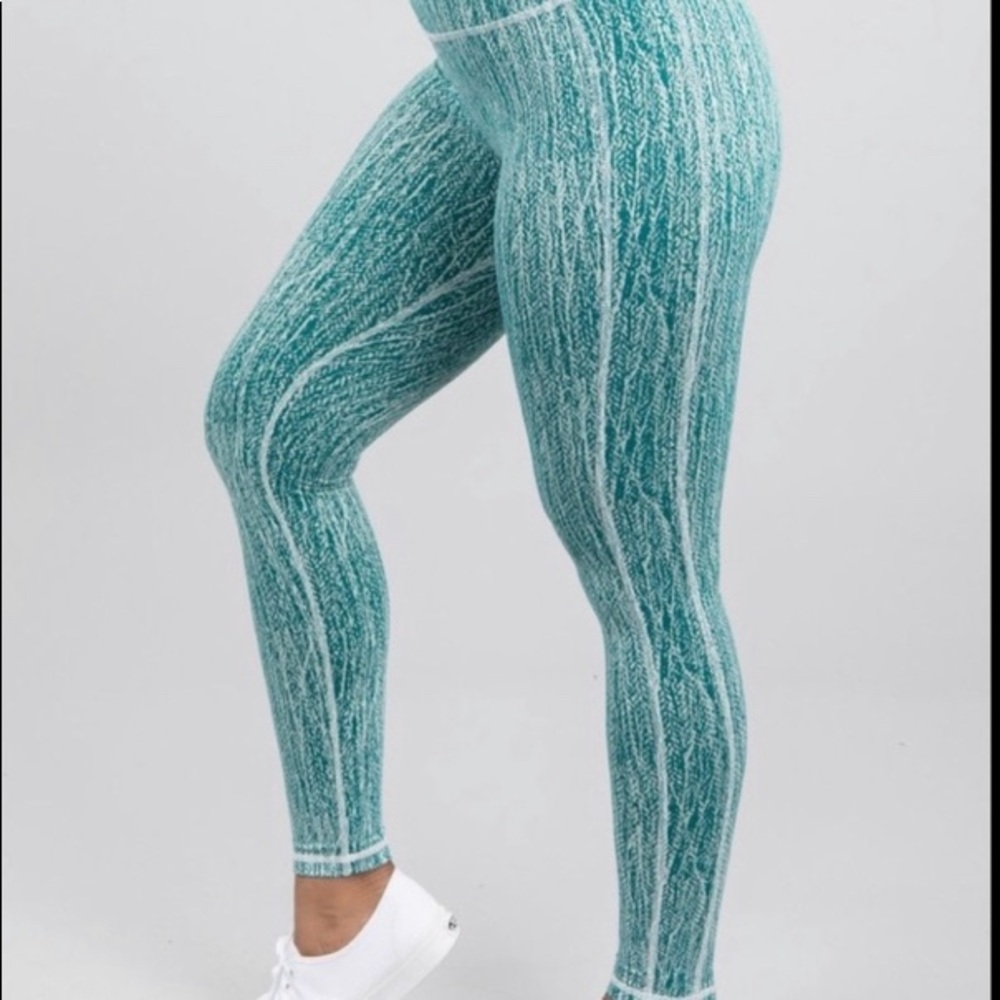 Buff bunny Jacquard leggings